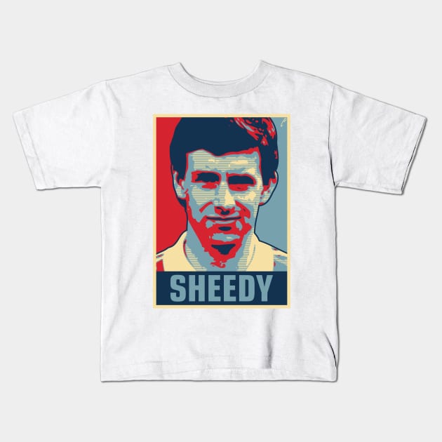 Sheedy Kids T-Shirt by DAFTFISH